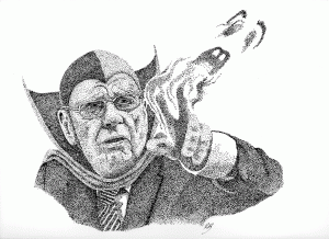 Rupert Murdoch as the Psycho Pirate